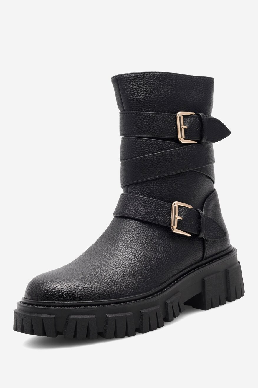 Botki DeeZee NEYLAN H25398-7 Czarny