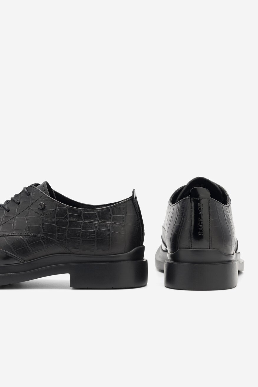 Półbuty RAGE AGE RON-14 MI08 Czarny