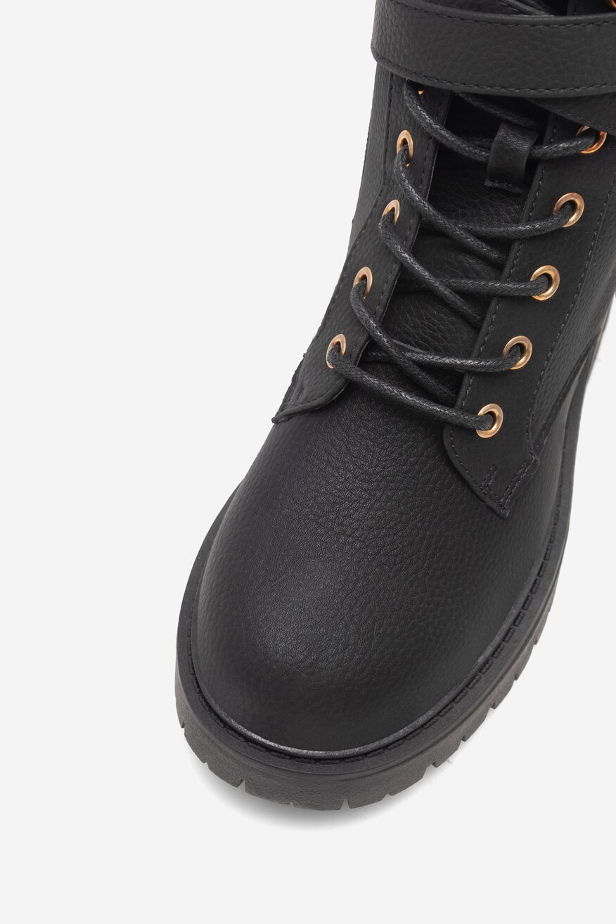 Trzewiki DeeZee HERMIA H58022-1A Czarny