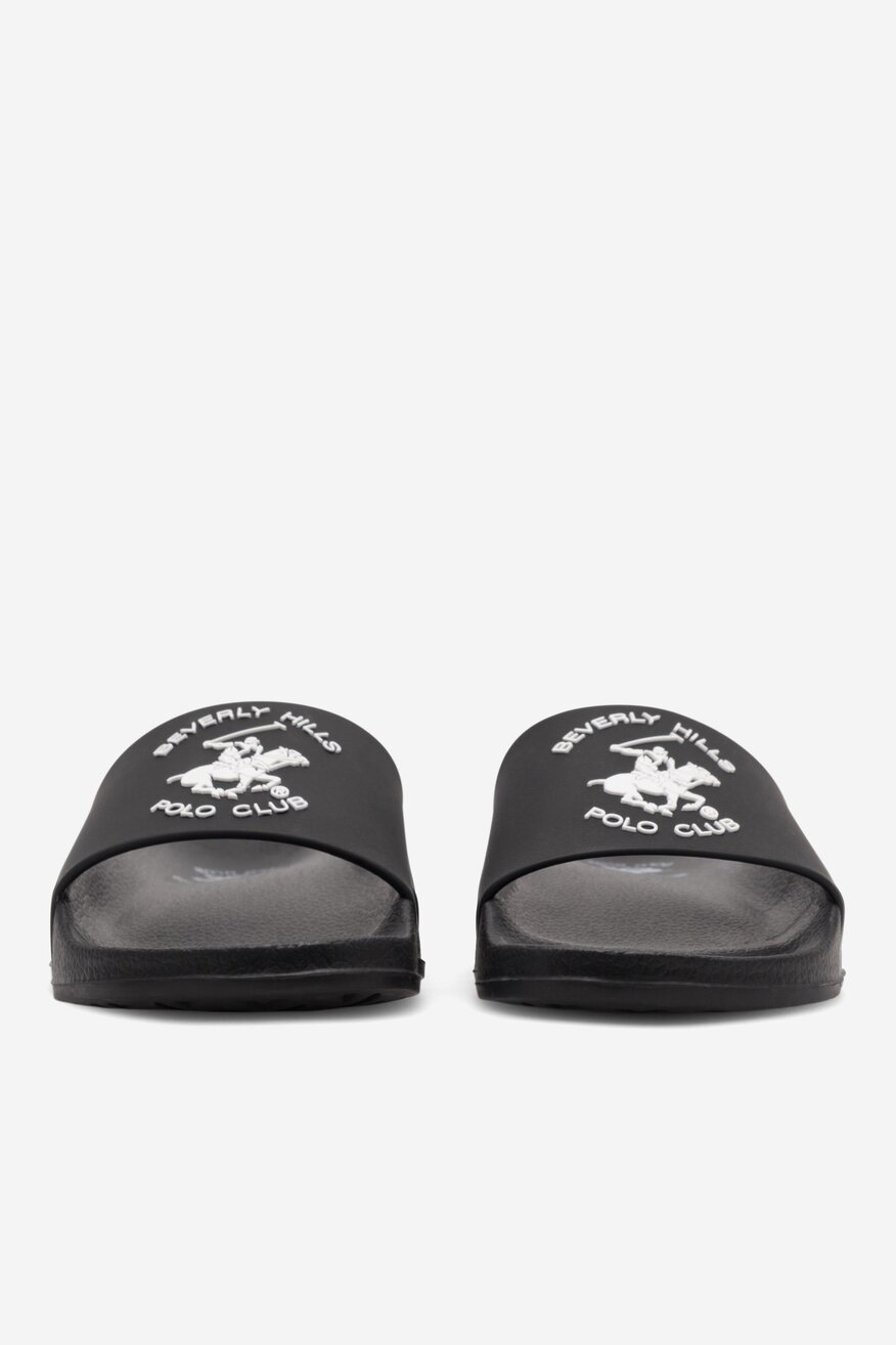 Klapki basenowe Beverly Hills Polo Club WP-CA23052-1C Czarny