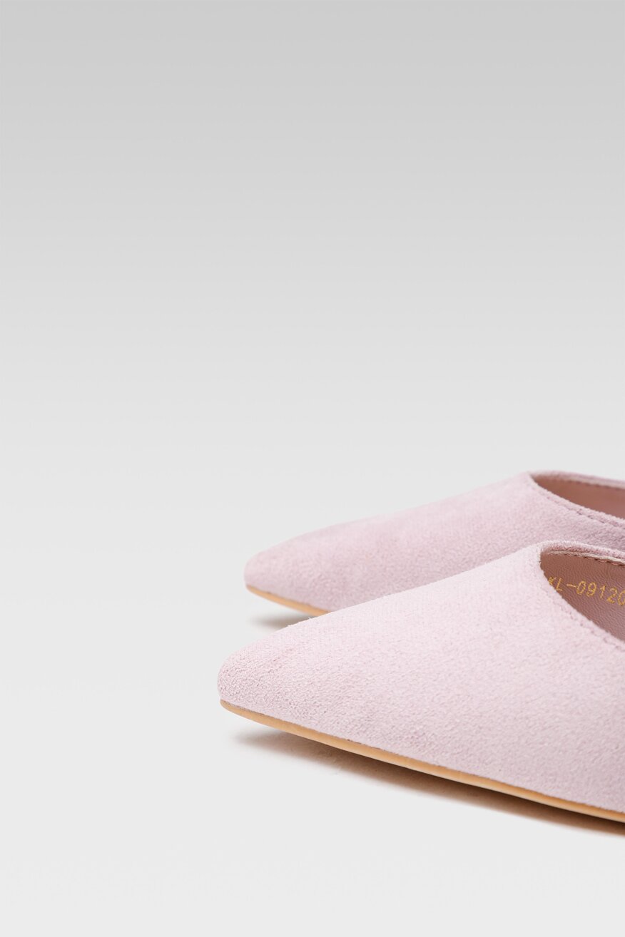 Czółenka DeeZee KL-091201-06 Fioletowy