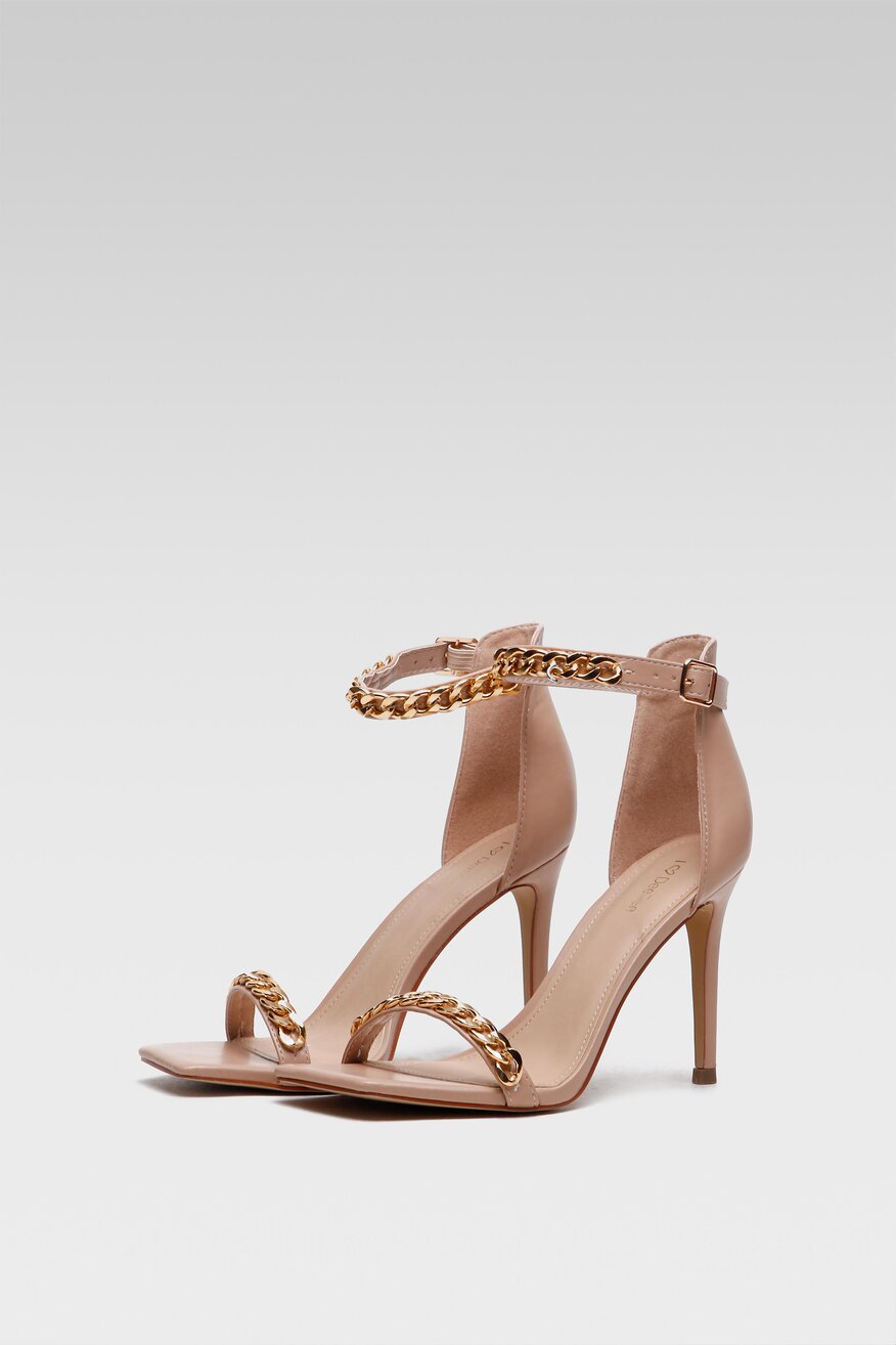 Sandały DeeZee LS5688-01 Beżowy