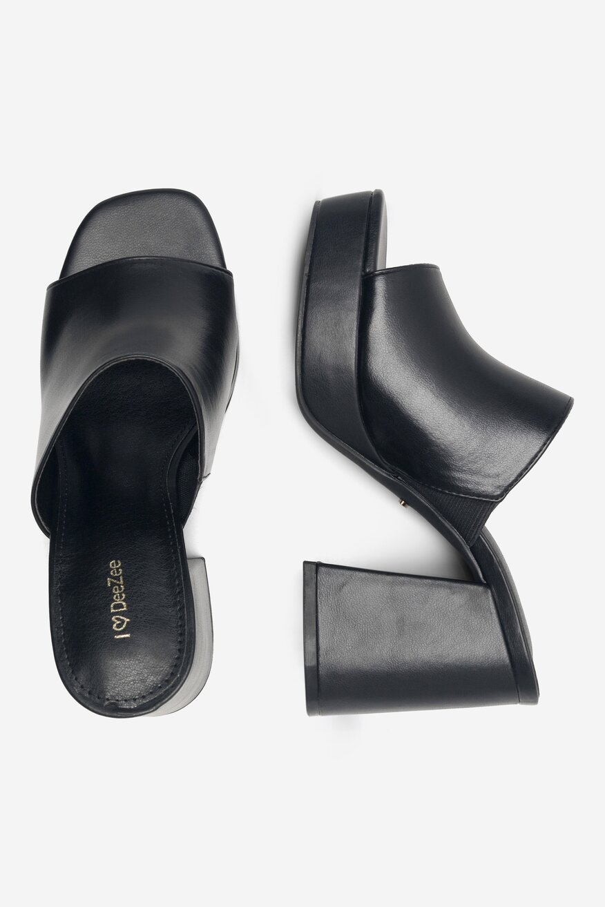 Klapki DeeZee KEEP IT TOGETHER KL-KK5606-1 Czarny