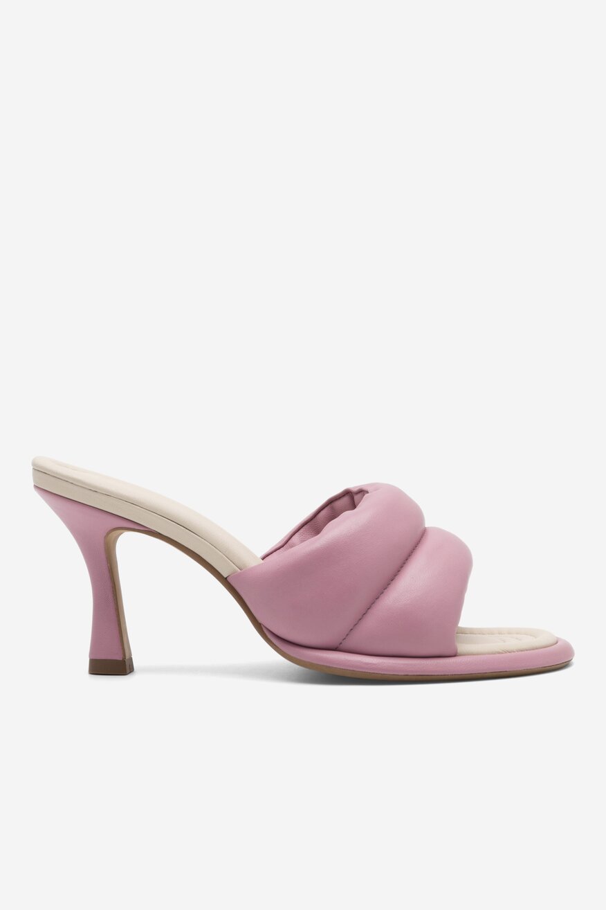 Klapki Gino Rossi VITORIA-01 Różowy ciemny