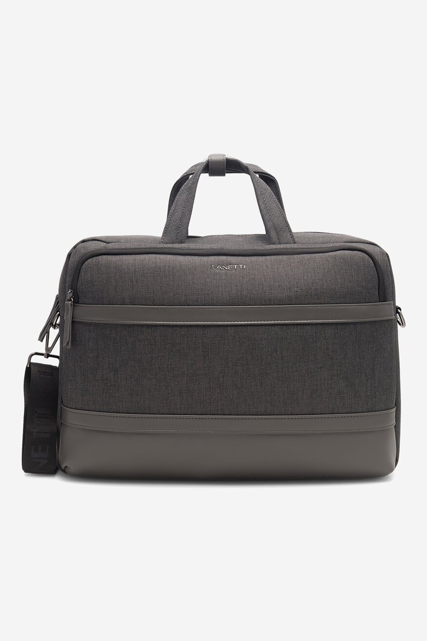 Torba męska Lanetti LAN-KL-026-04L Czarny