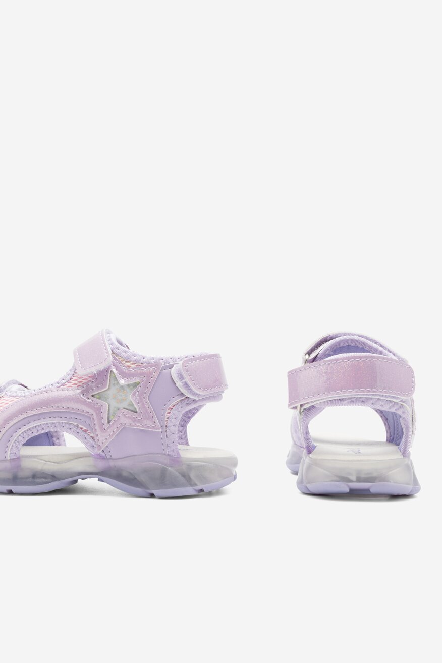 Sandały Nelli Blu CM220725-1 Fioletowy