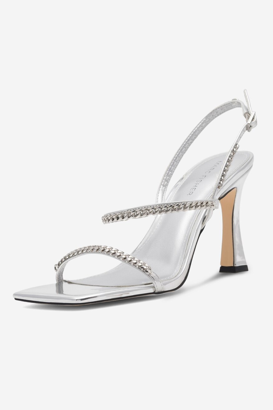 Sandały MARC FISHER F-DROID SIL01 Srebrny
