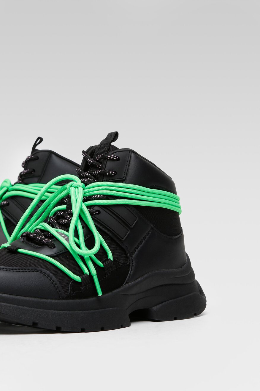 Trzewiki Nylon Red WAG1156306A Czarny