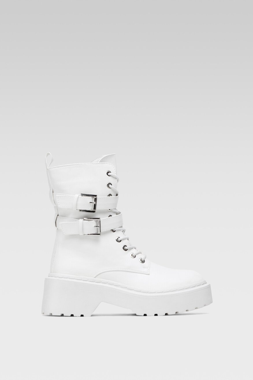 Trzewiki DeeZee WS5656-01 Biały