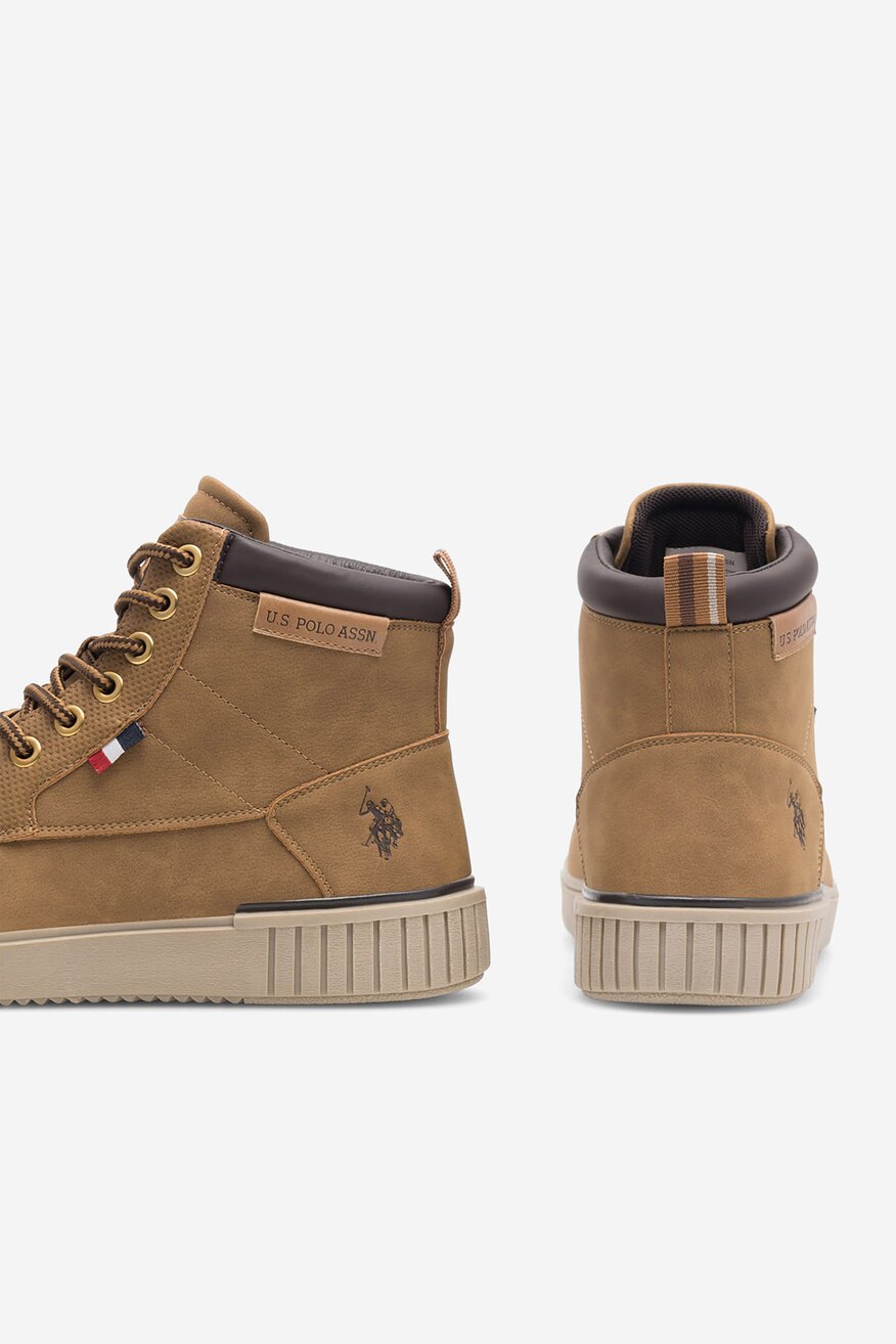 Sneakers U.S. POLO ASSN. HOOVER001M/CUY1 Brązowy