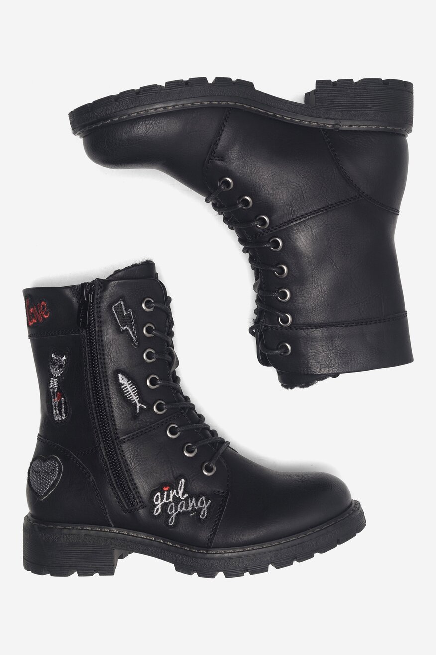 Trzewiki Nelli Blu CS2665-06A Czarny