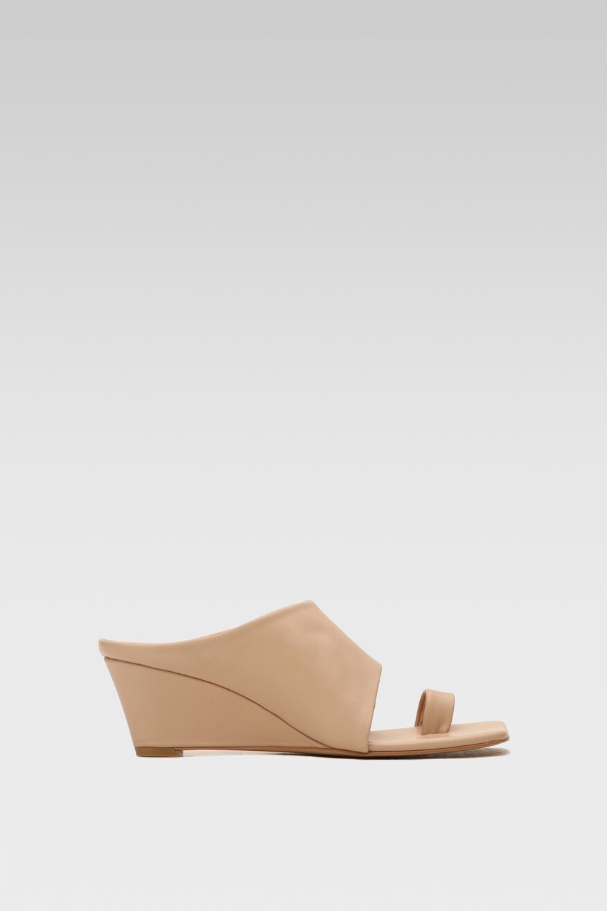 Klapki Badura 22918 Beżowy