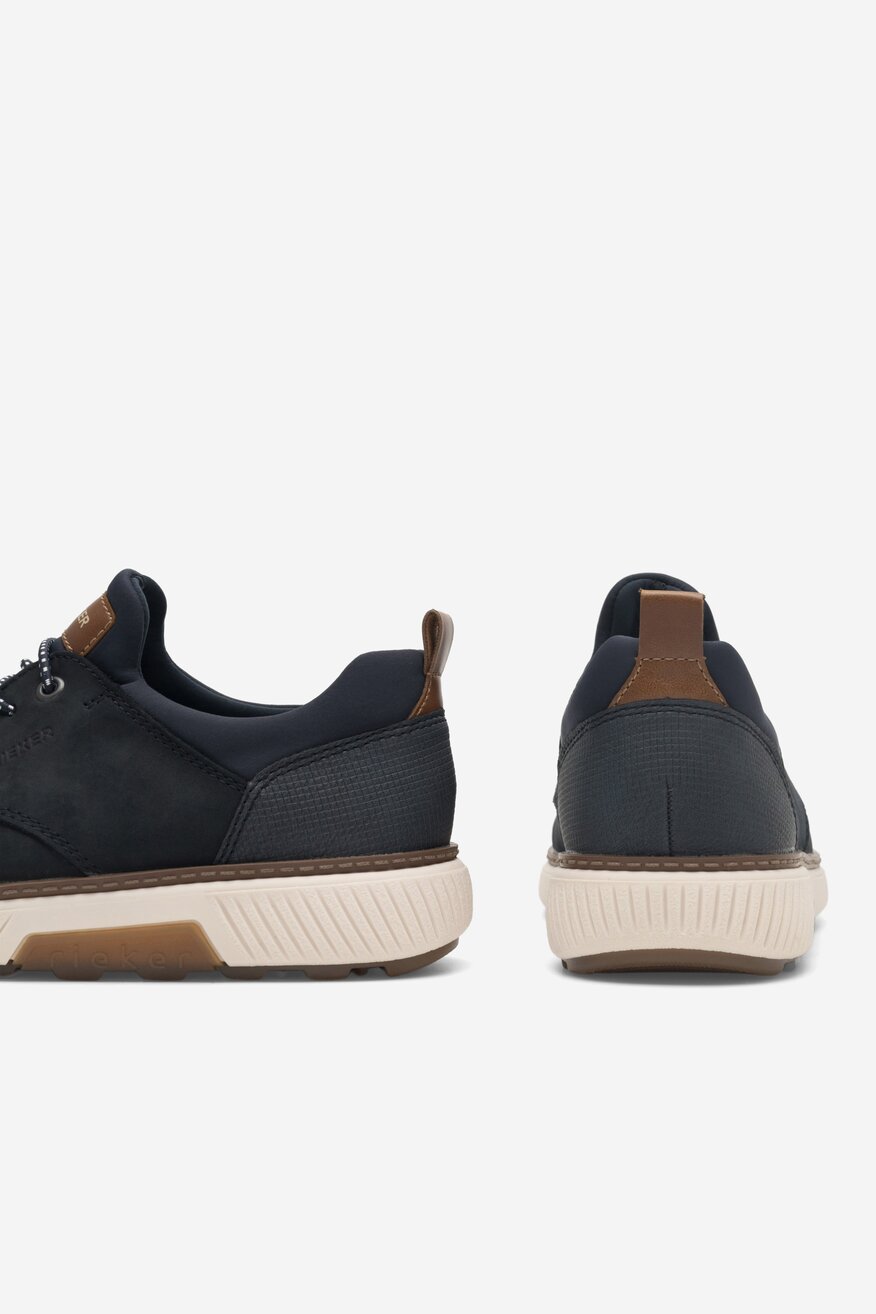 Półbuty Rieker B3360-14 Granatowy