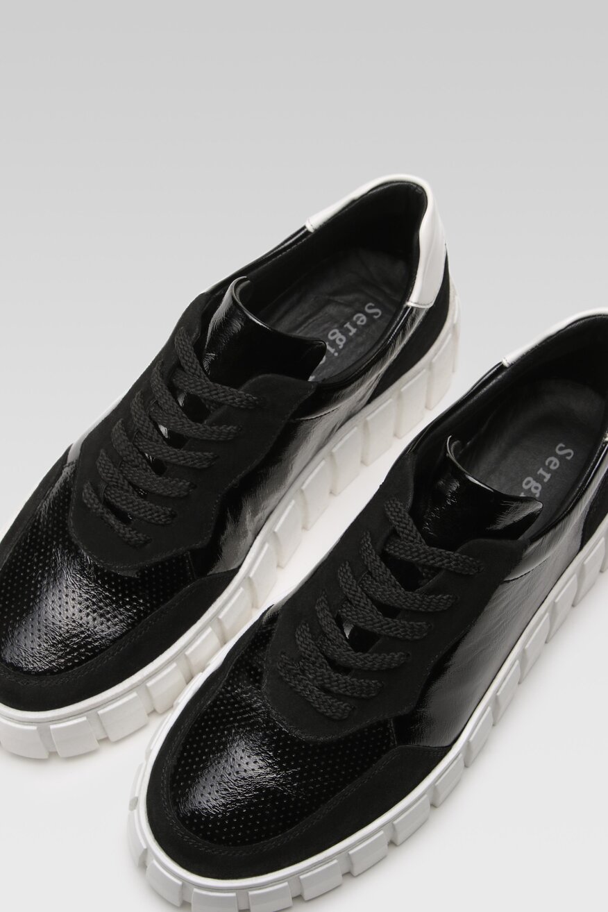 Półbuty Sergio Bardi WI23-B1025-02SB Czarny