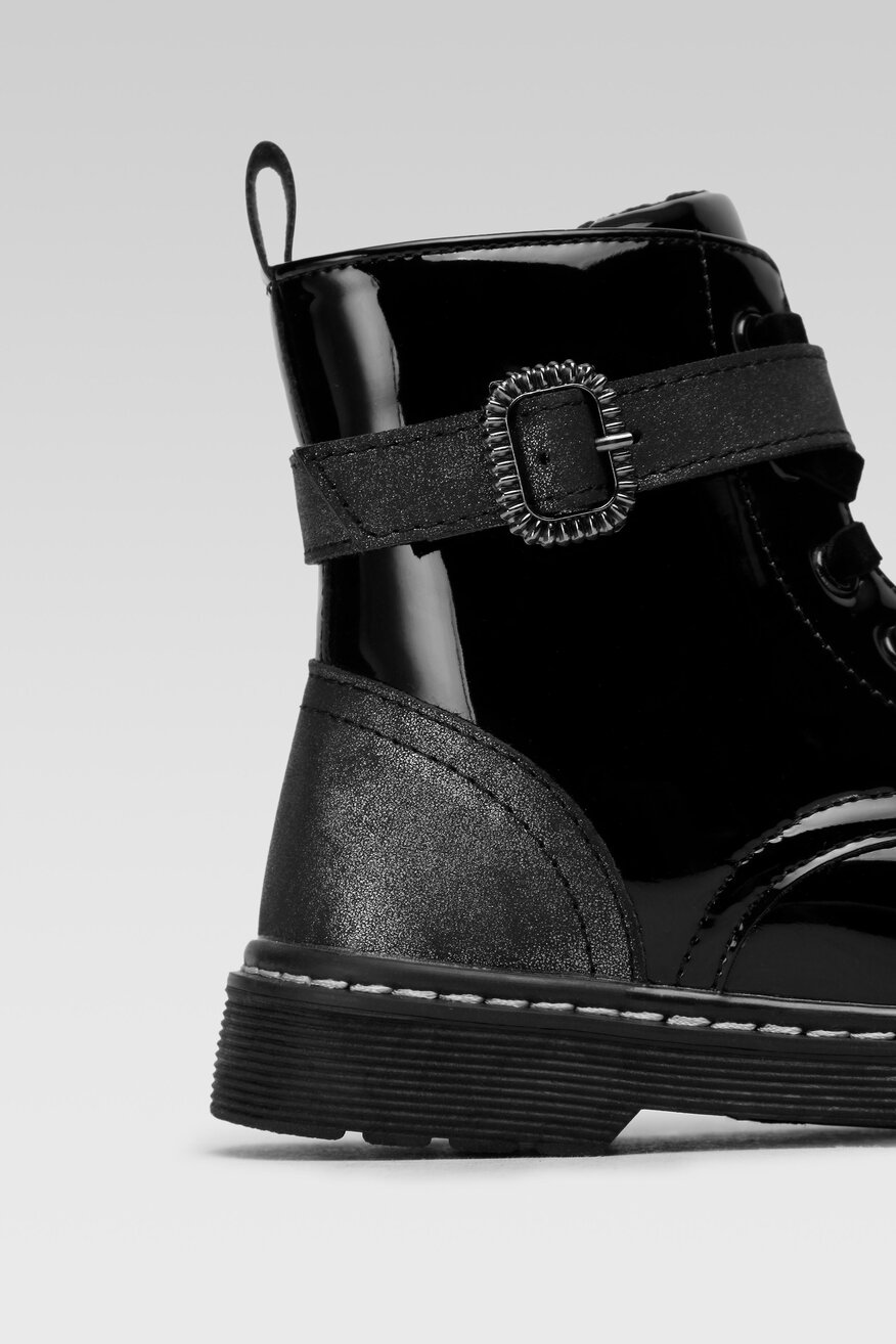 Kozaki Nelli Blu CMYF0068H-30 Czarny