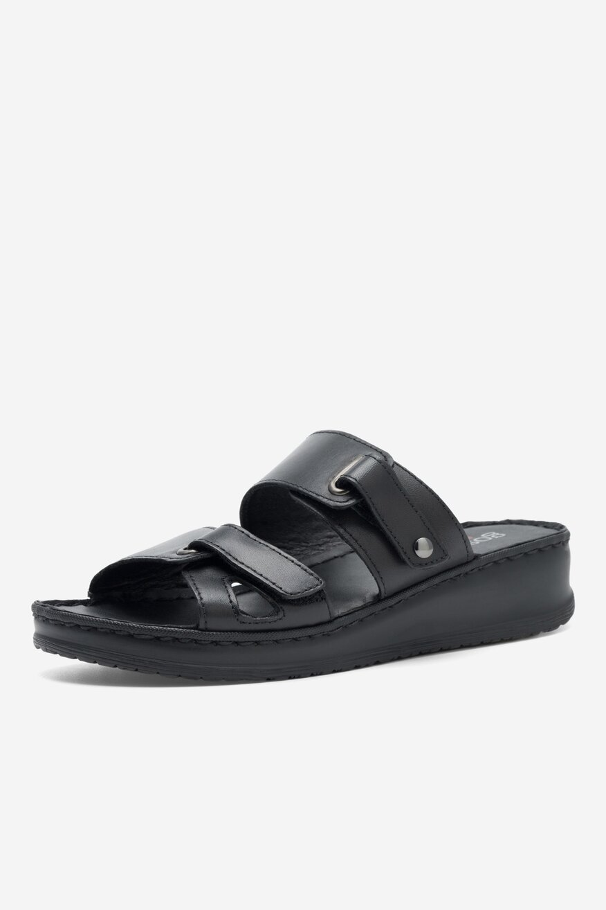 Klapki Go Soft ARC-027-01 Czarny