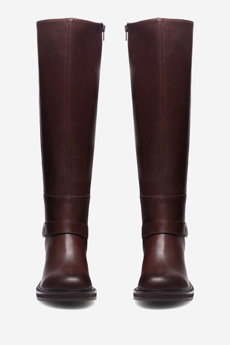 Kozaki Sergio Bardi KAP-C1048-02SB Brązowy