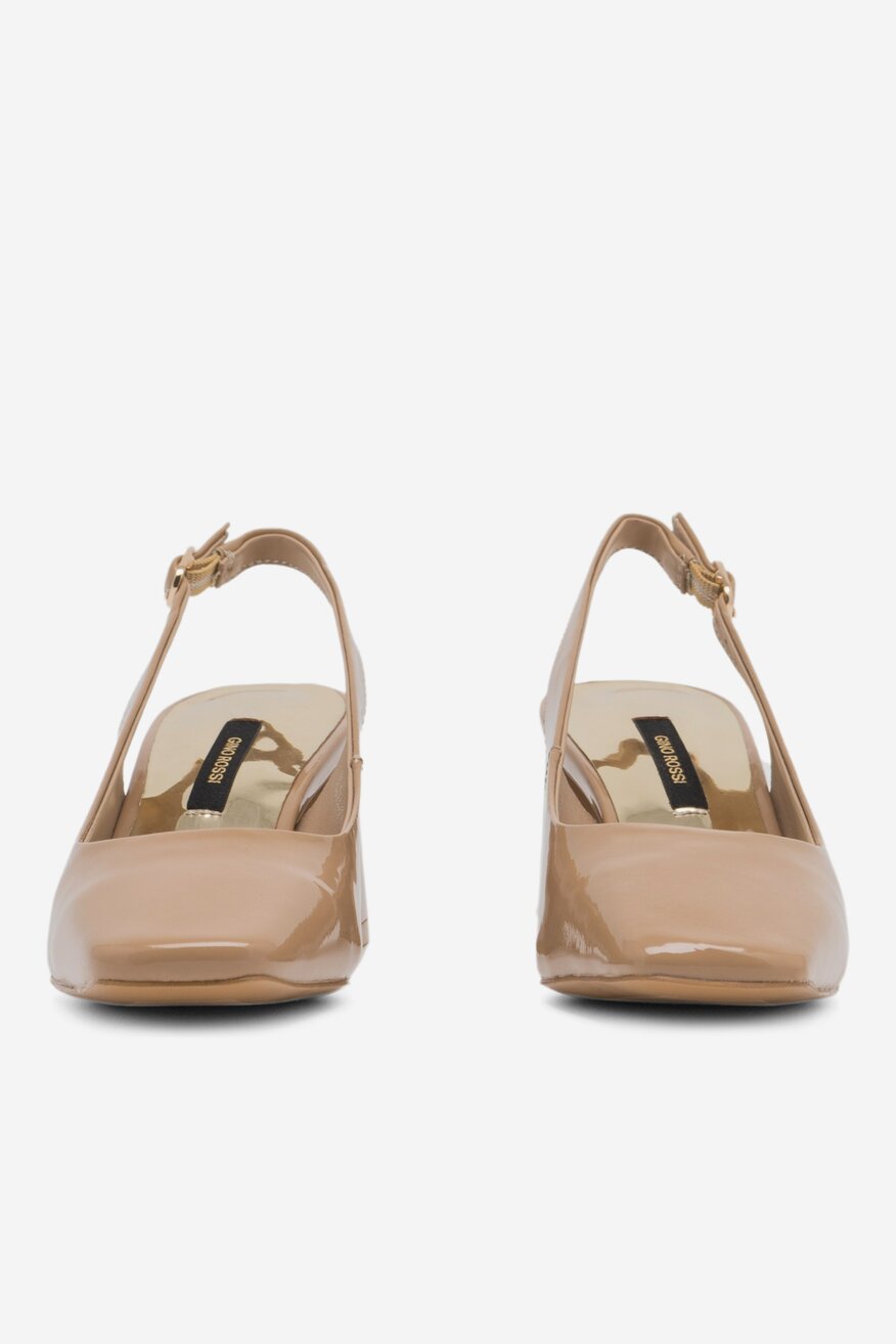 Czółenka Gino Rossi ULIVA-V1197-06 Beżowy