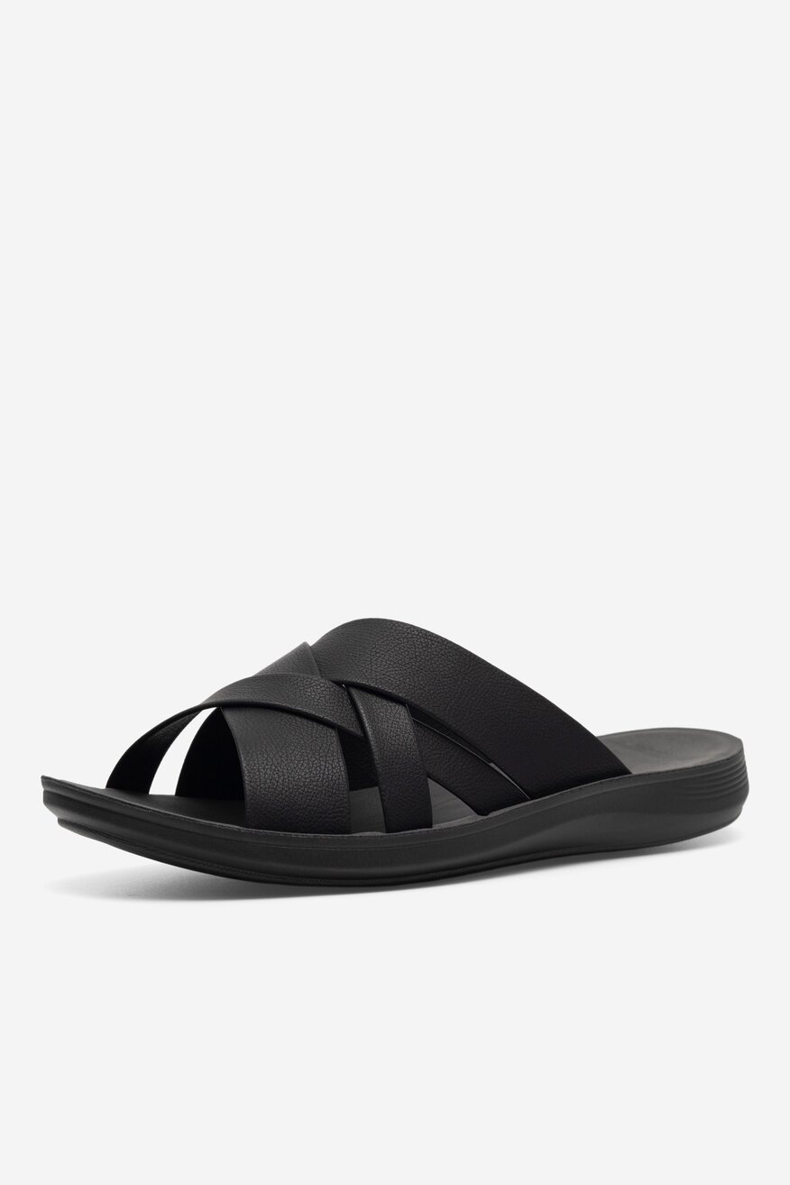 Klapki Lanetti MSS20505-02 Czarny