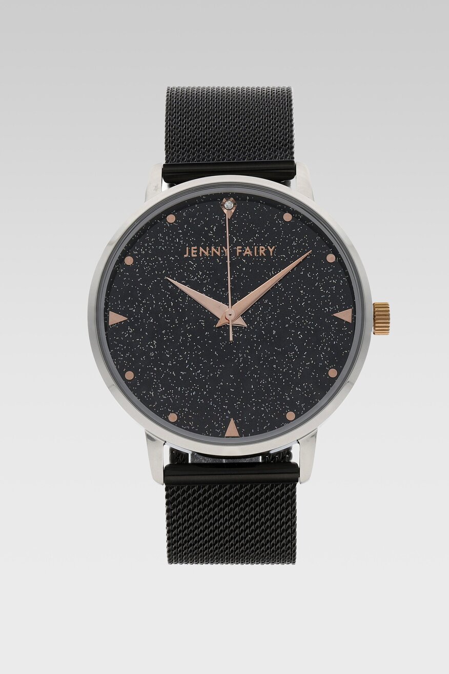 Zegarek Jenny Fairy JF WOMAN WATCH 02020404020 Czarny