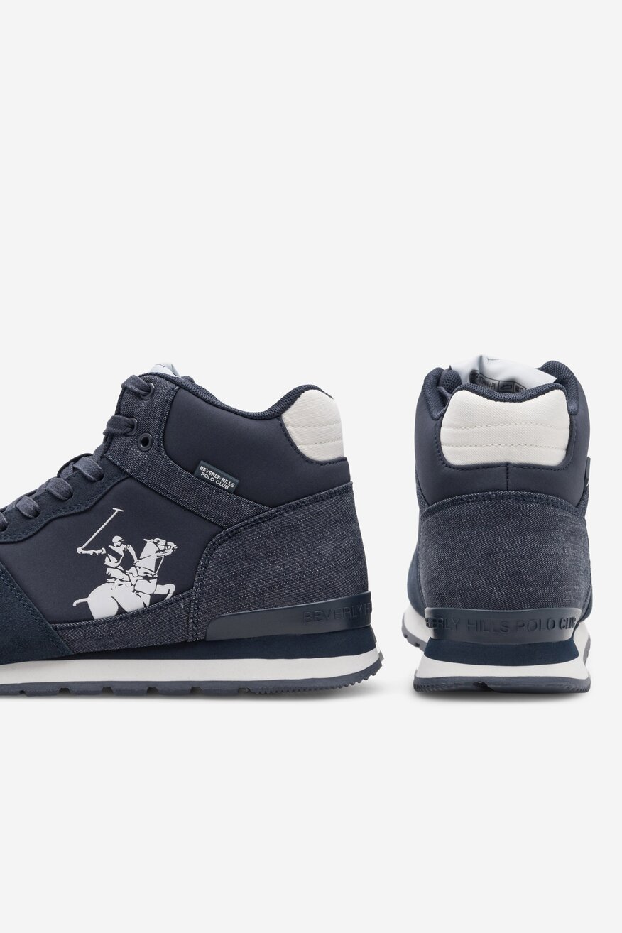 Sneakers Beverly Hills Polo Club KATTAN-01 Granatowy
