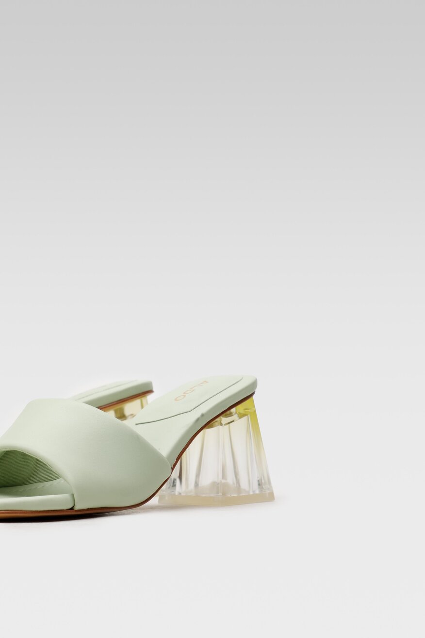 Klapki Aldo 13388769 Zielony