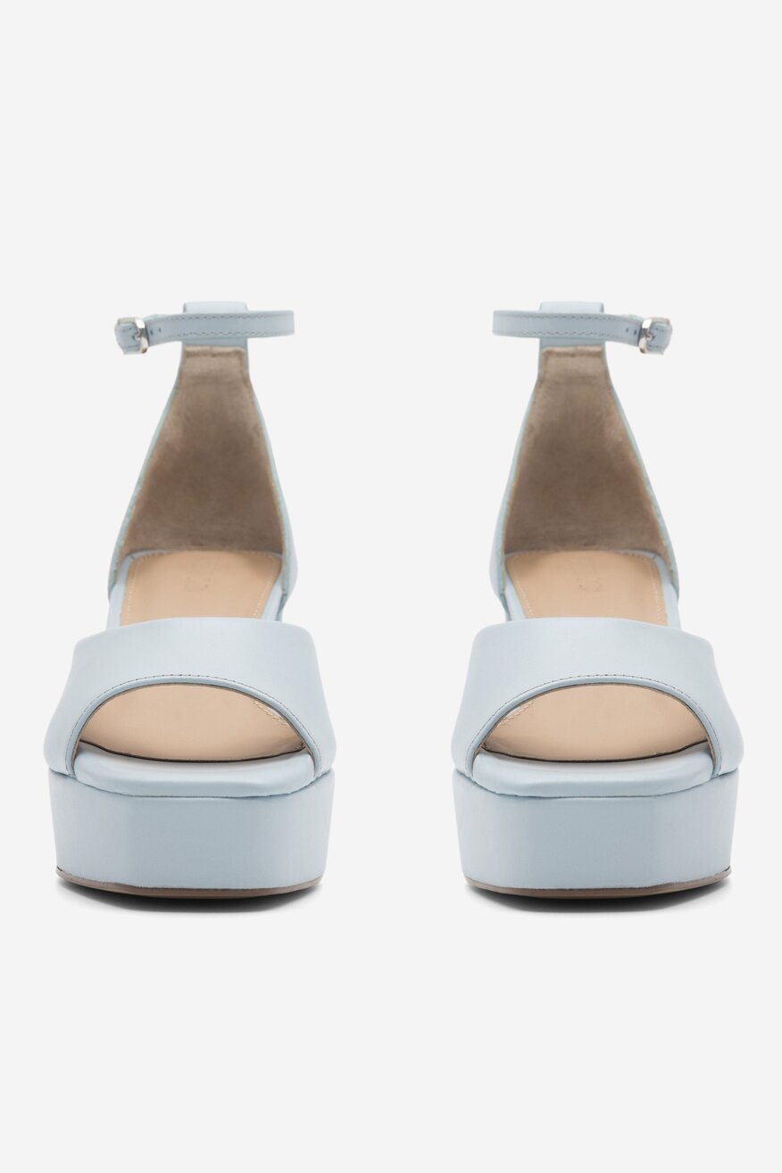 Sandały SIMPLE MURCIA-109610 Niebieski jasny