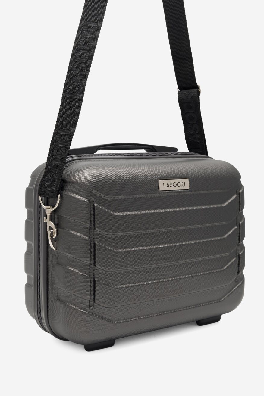 Walizka Lasocki WAS-XS-003-S23 Szary