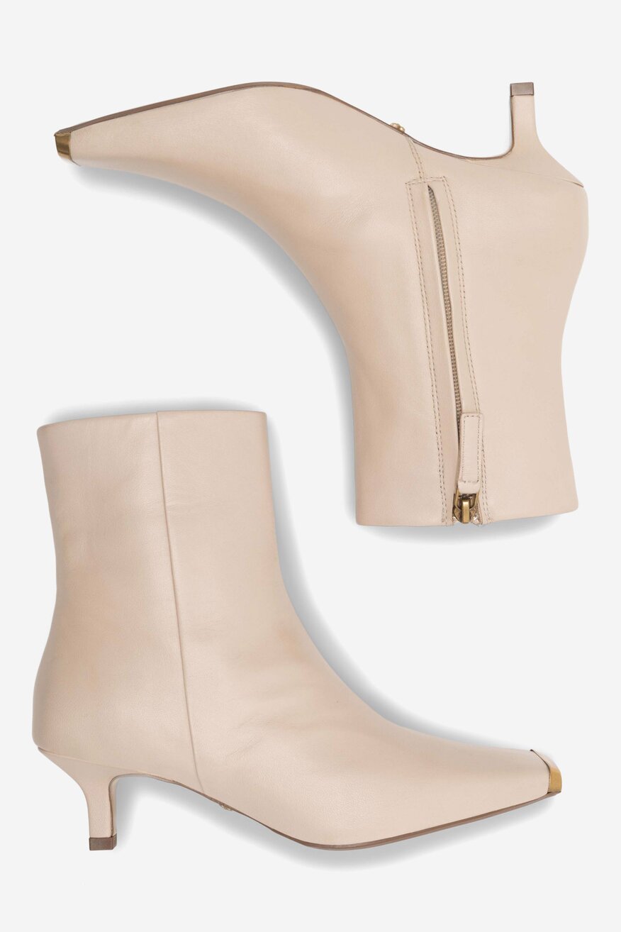 Botki Gino Rossi ENNA-111430 Beżowy