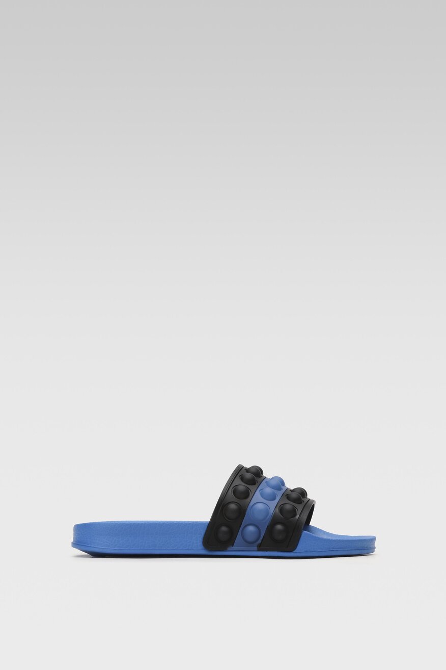 Klapki basenowe Action Boy CA21255F-1 Niebieski