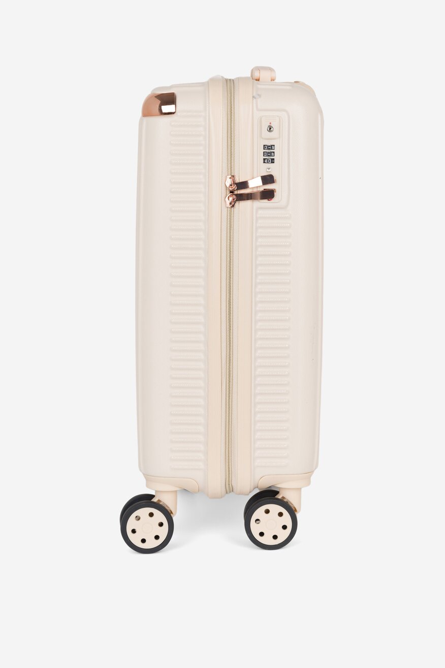 Walizka Lasocki WAS-S-001-S23 Beżowy