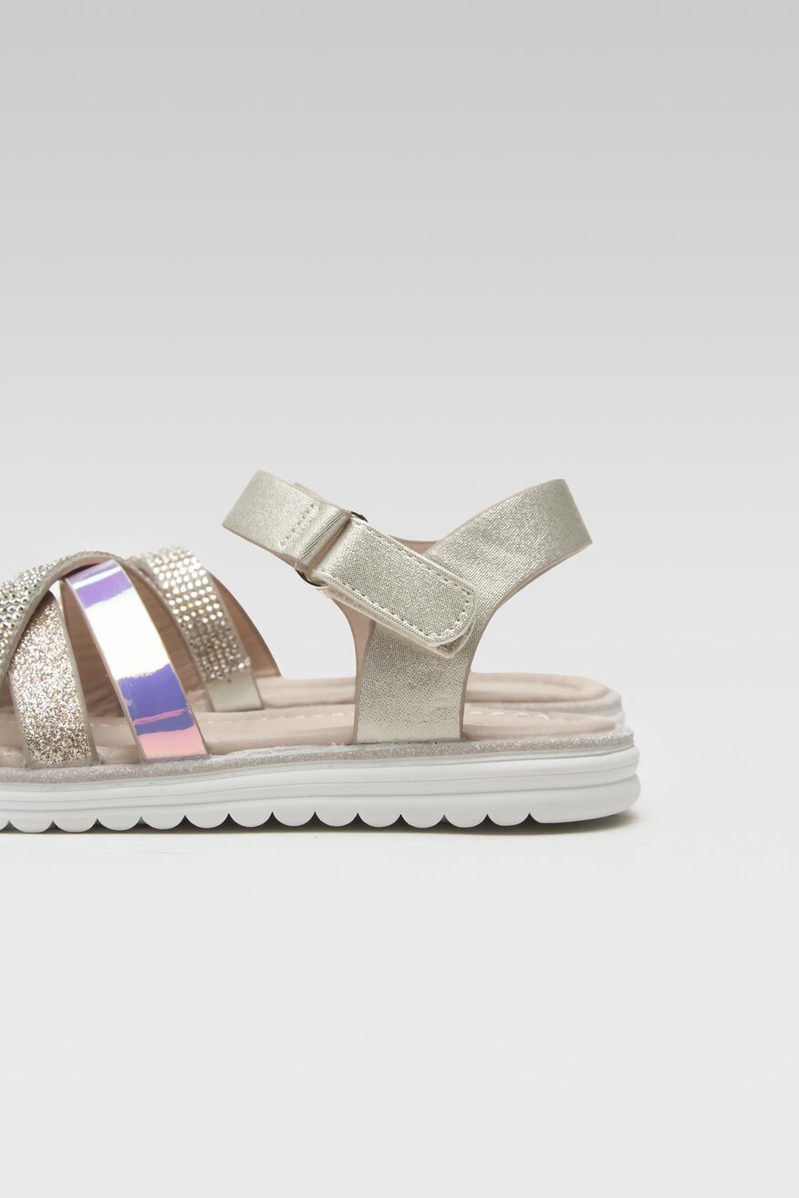 Sandały Nelli Blu CM220813-7 Złoty