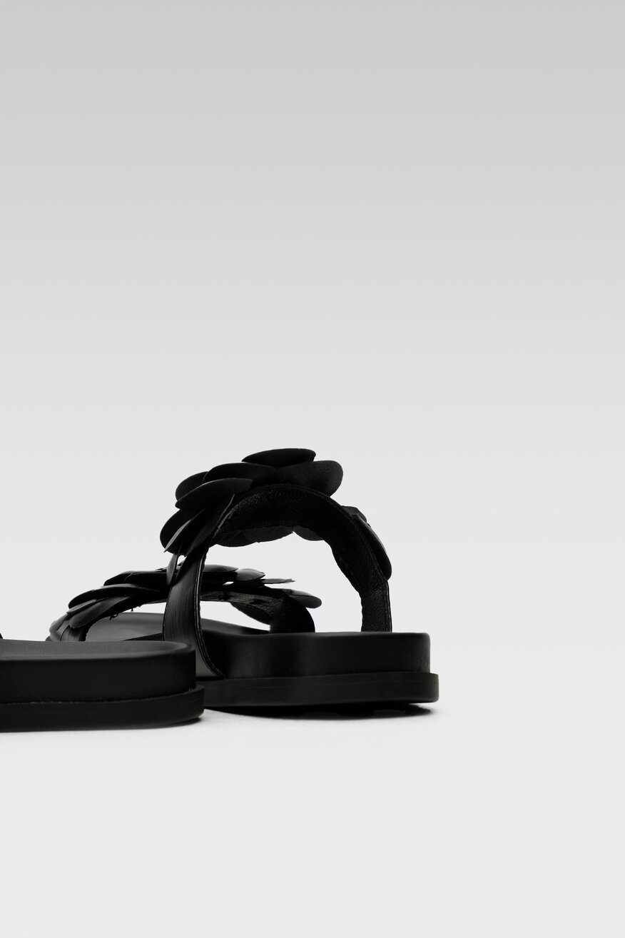 Klapki Jenny Fairy HSQ1007-01 Czarny