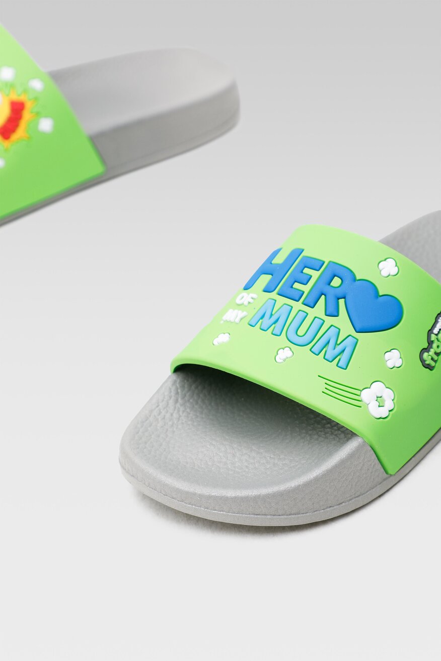 Klapki basenowe Coqui 6383-634-4877 Szary