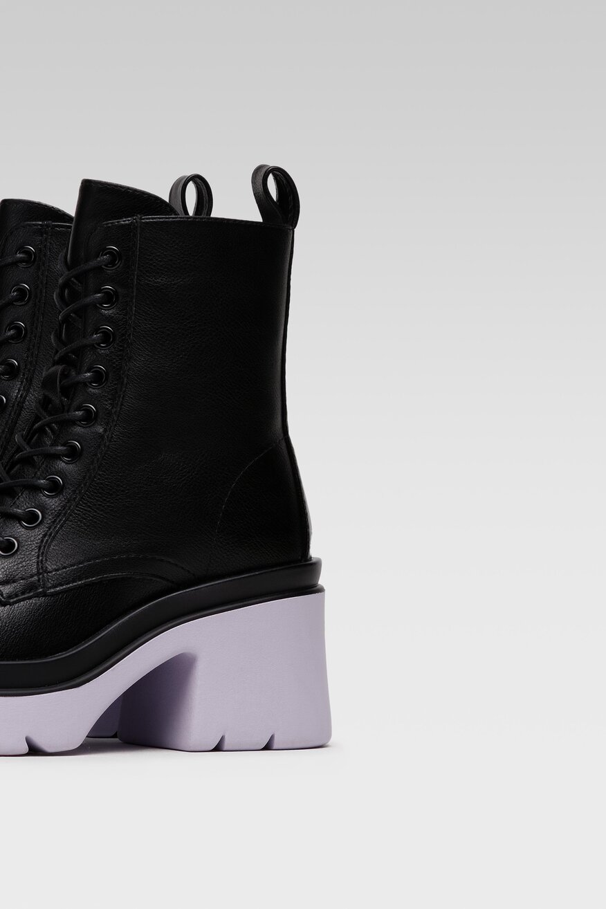 Trzewiki DeeZee H90112-1 Czarny