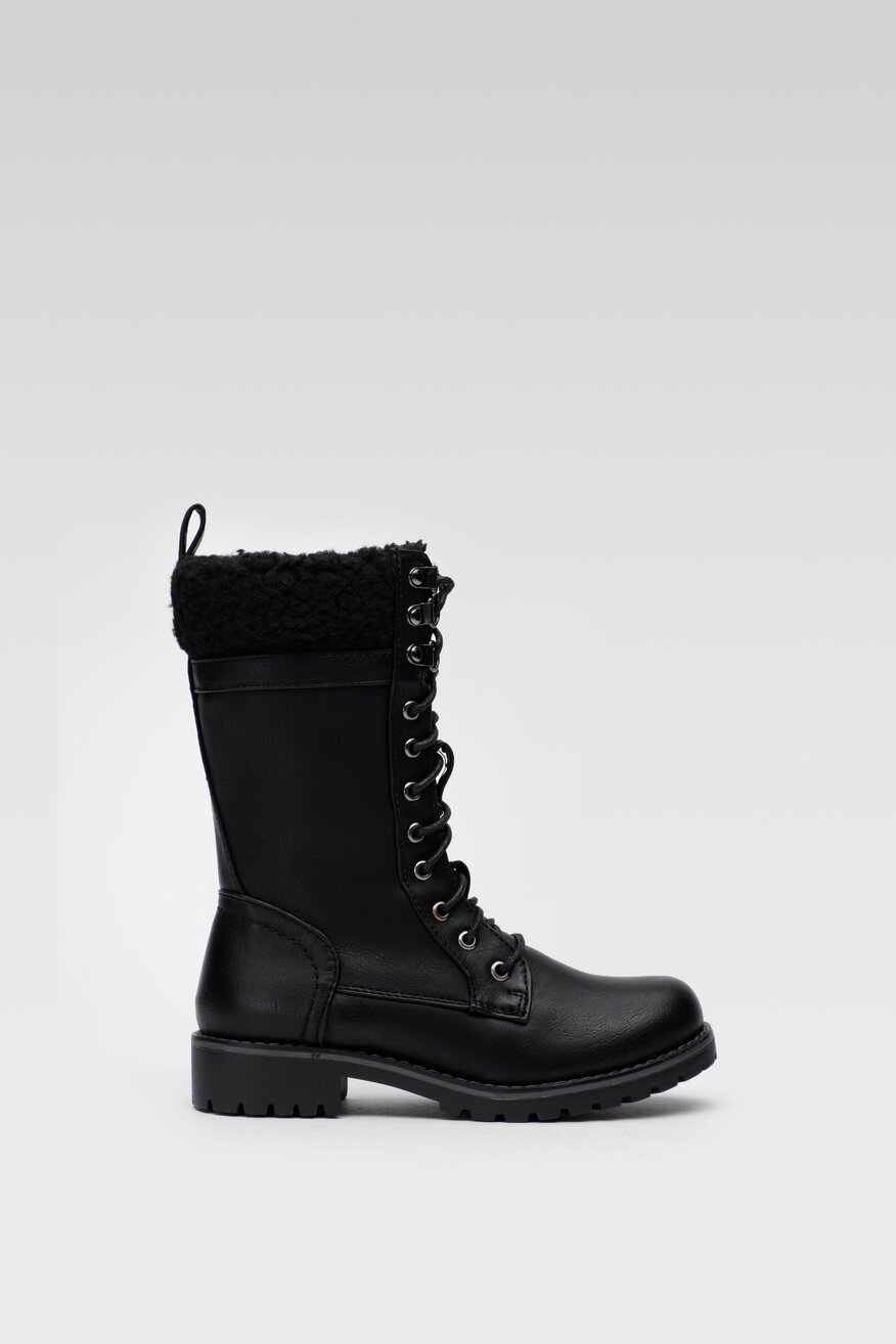 Kozaki Nelli Blu CS16019-15A Czarny