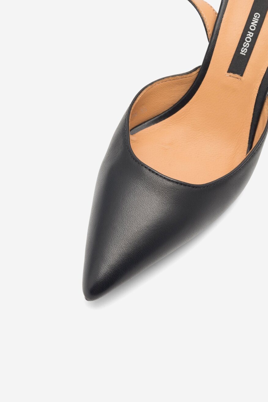 Czółenka Gino Rossi MARSALA-V866-48 Czarny