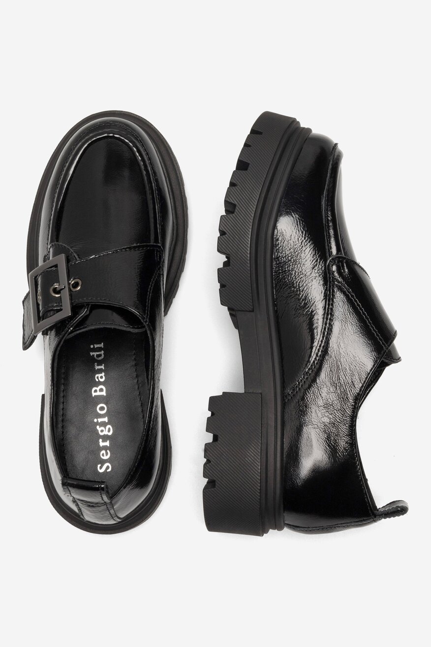 Półbuty Sergio Bardi EST-B1009-03SB Czarny