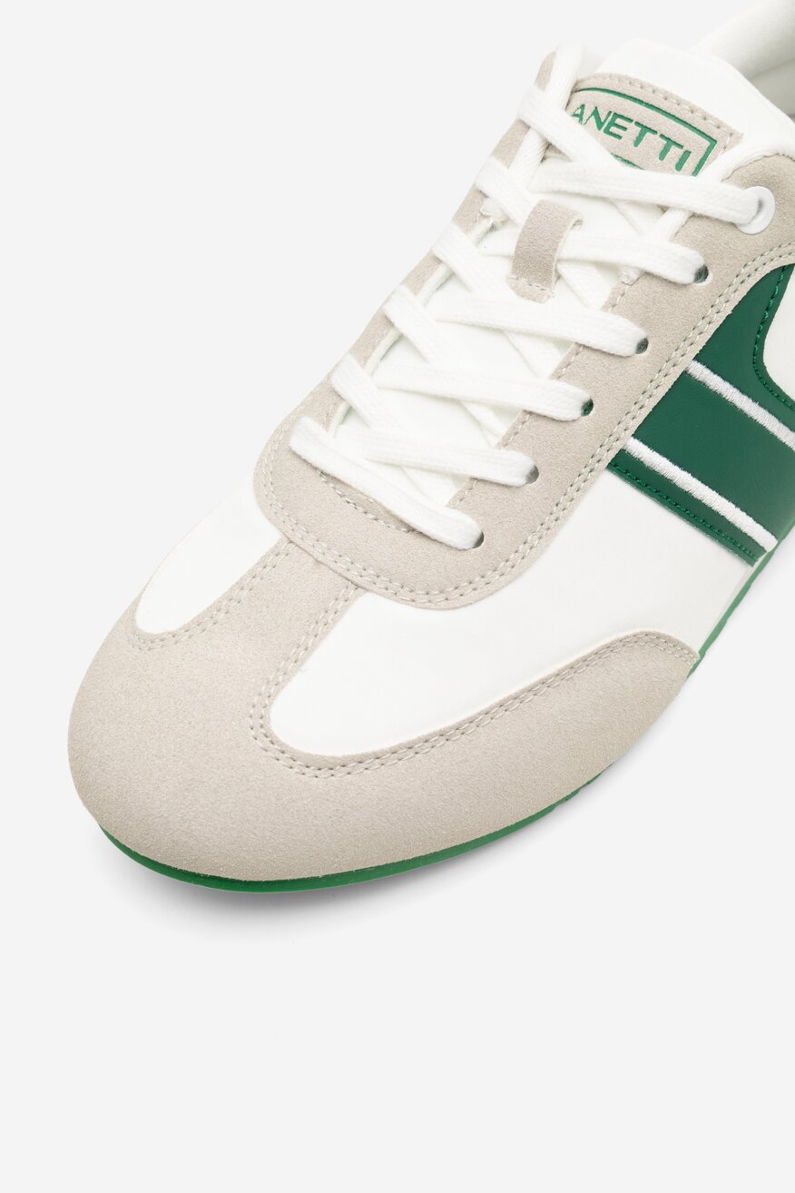 Półbuty Lanetti MP07-01378-03 Biały
