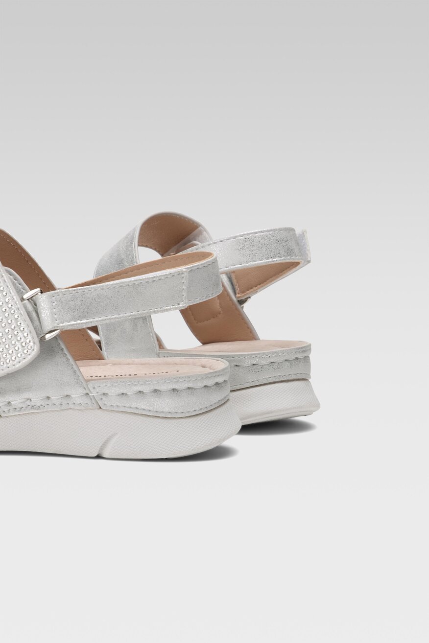 Sandały Clara Barson WS040801-01 Srebrny