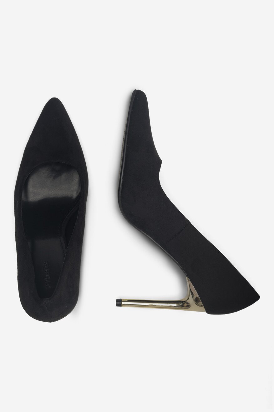 Czółenka DeeZee LEYLA LS5611-02K Czarny