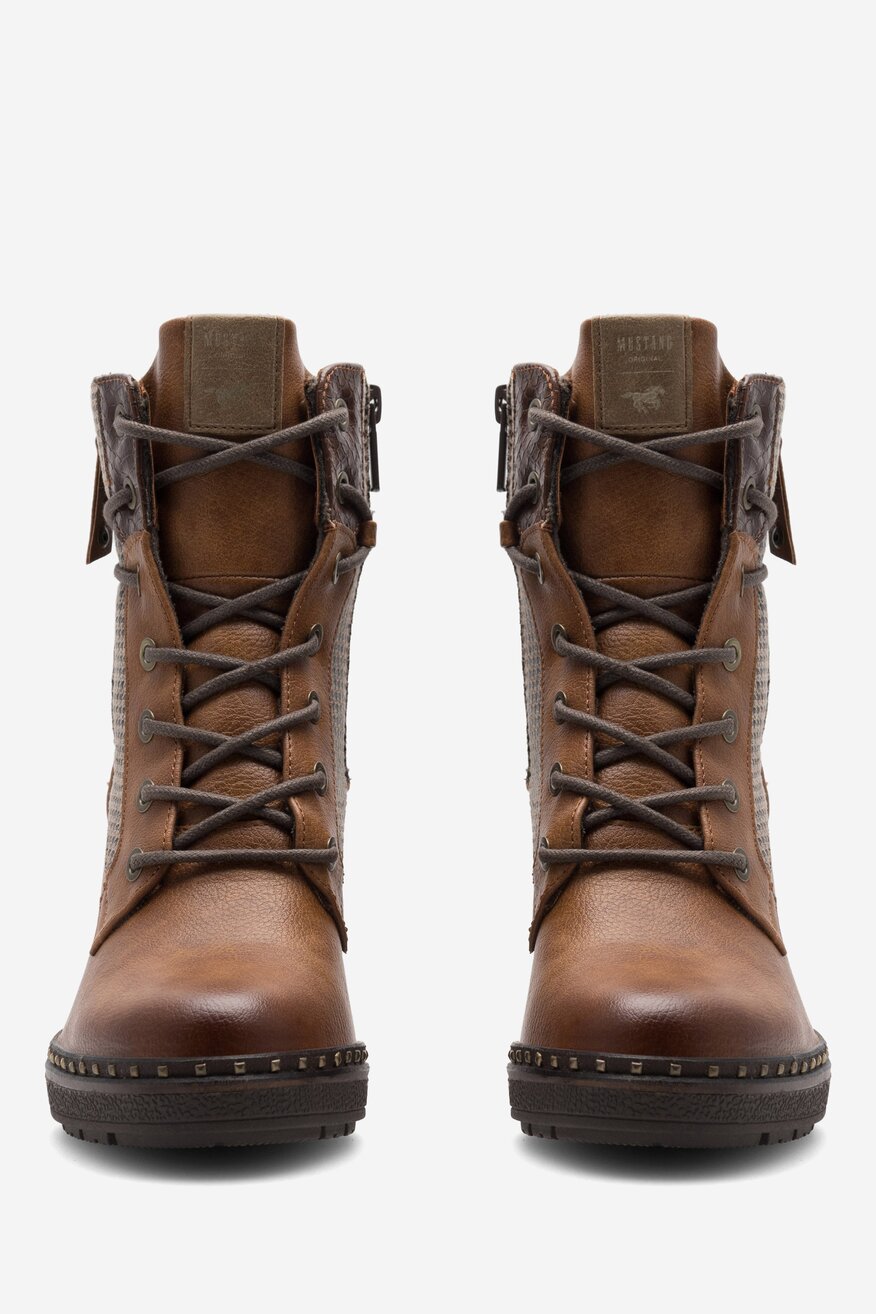 Trzewiki Mustang 1336-510 Brązowy