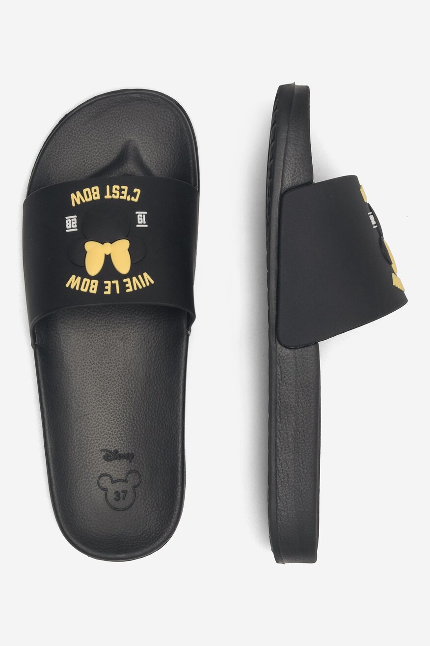 Klapki basenowe Mickey&Friends AW23-25DSTC Czarny