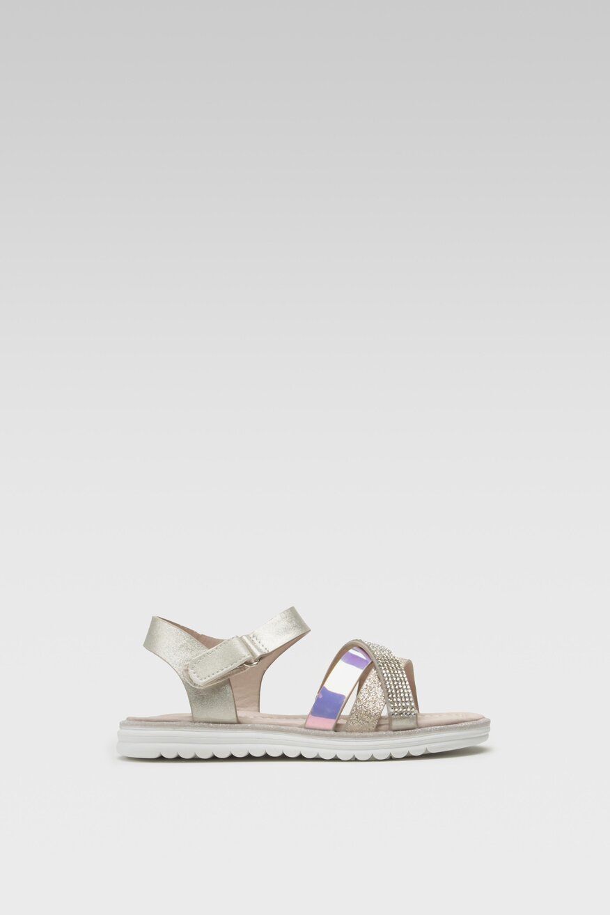 Sandały Nelli Blu CM220813-7 Złoty