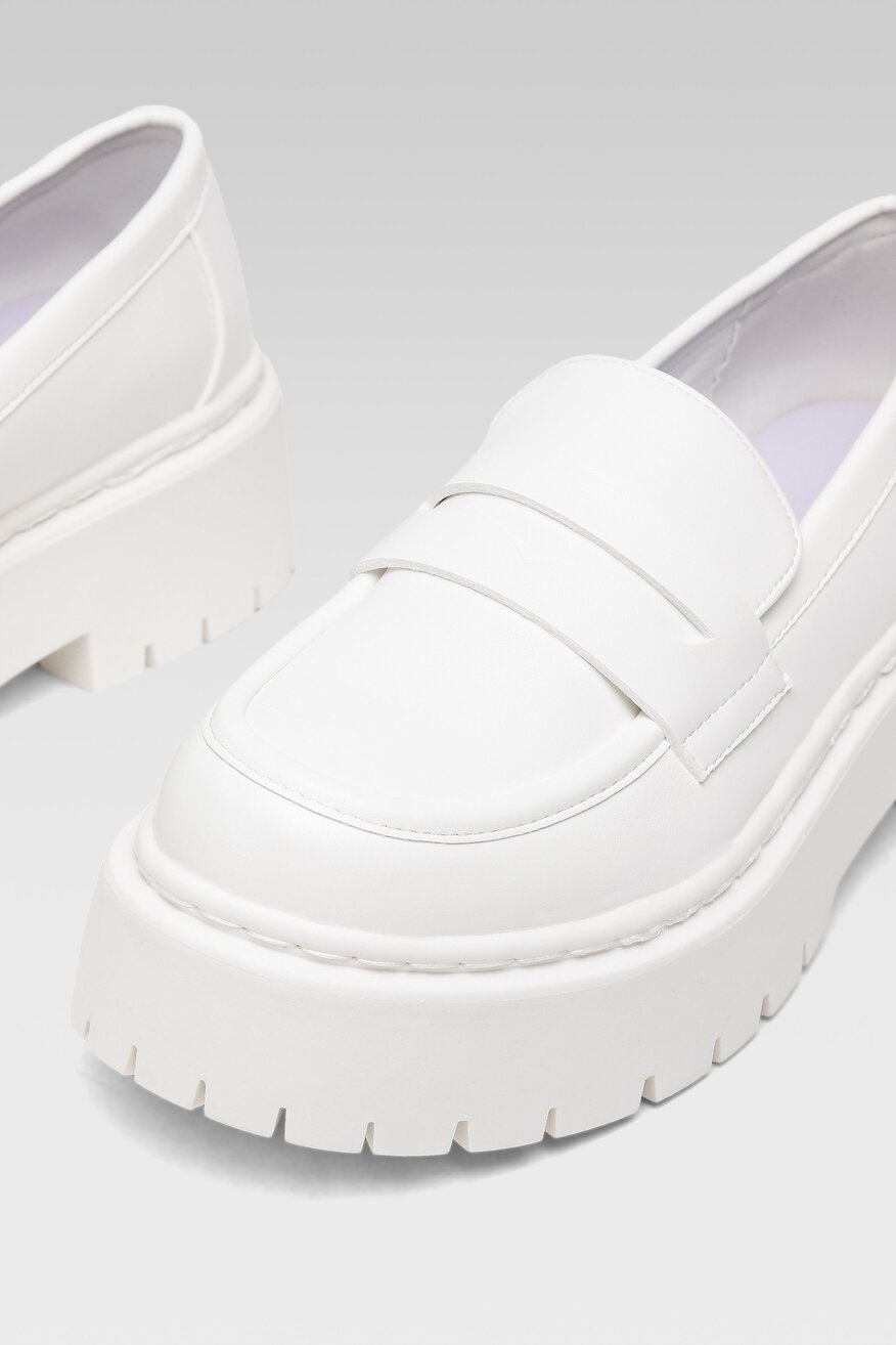 Mokasyn DeeZee H13123D-3 Biały