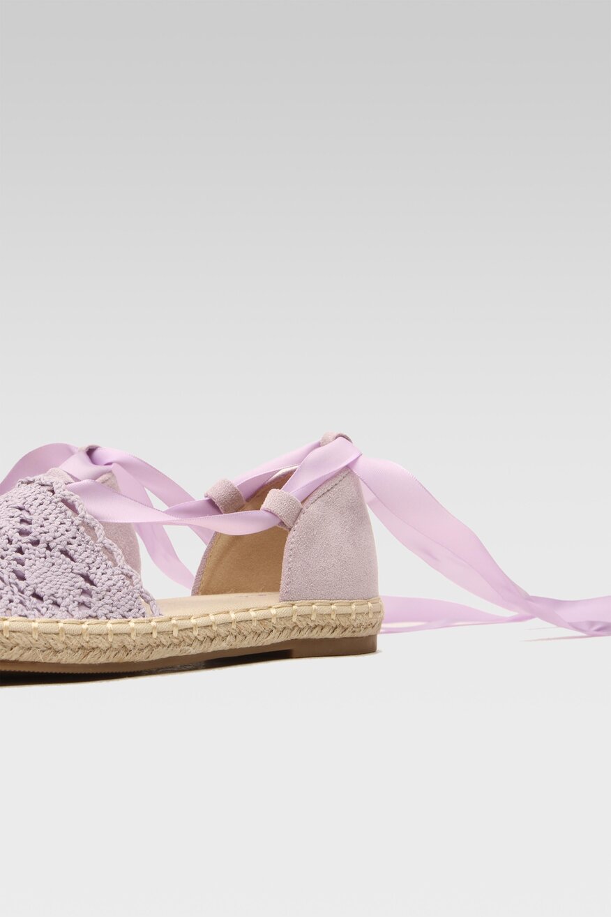 Espadryle Nelli Blu CSK1576-04 Fioletowy