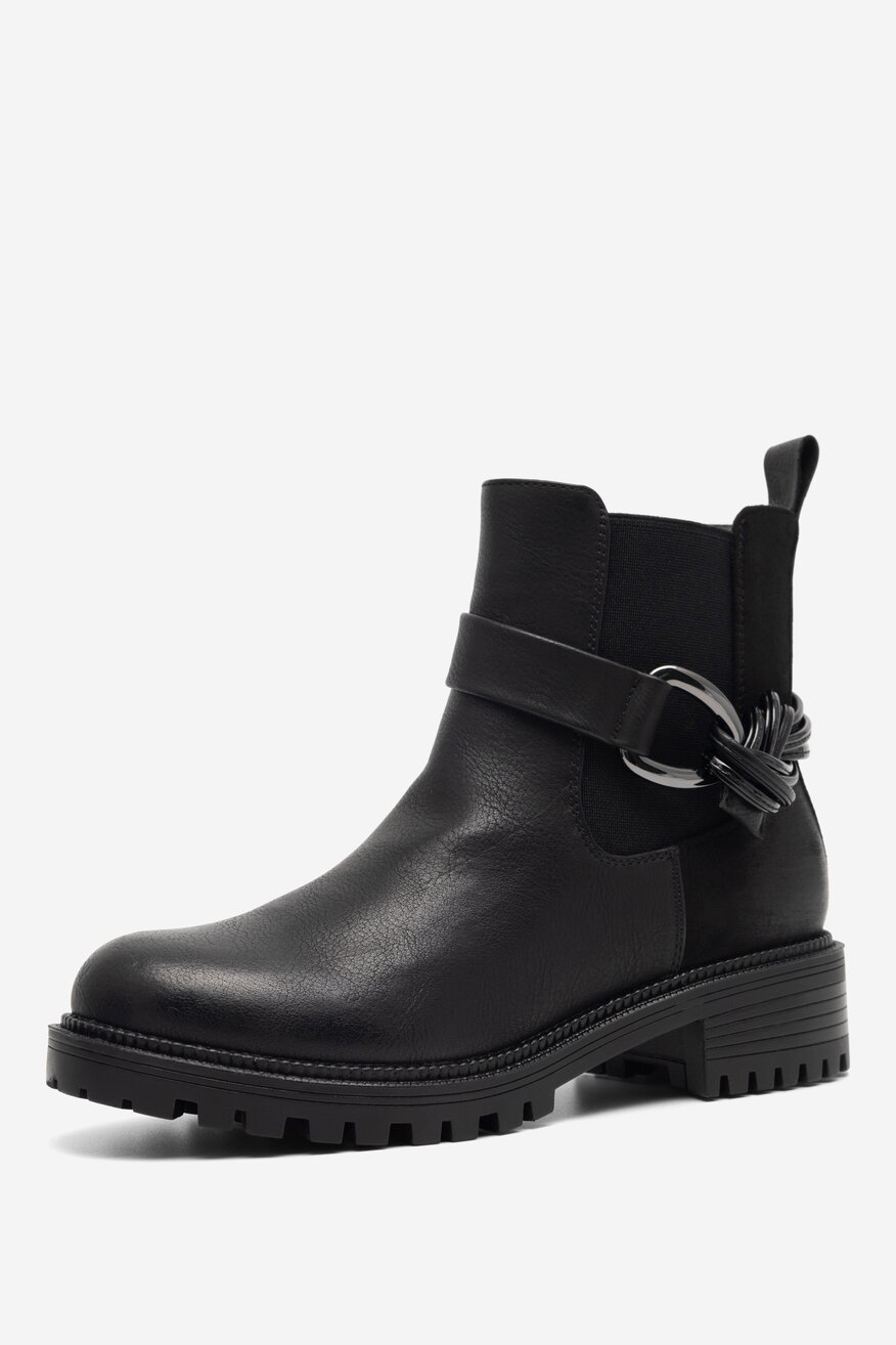 Botki Clara Barson FEZZIK WS5600-14 Czarny