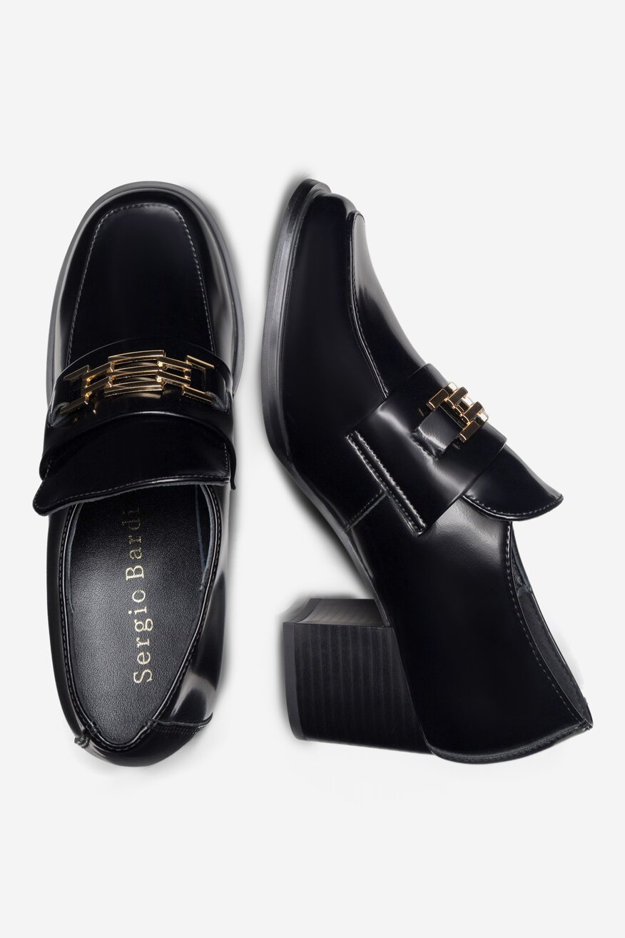 Półbuty Sergio Bardi WYL3539-1Z-SB Czarny