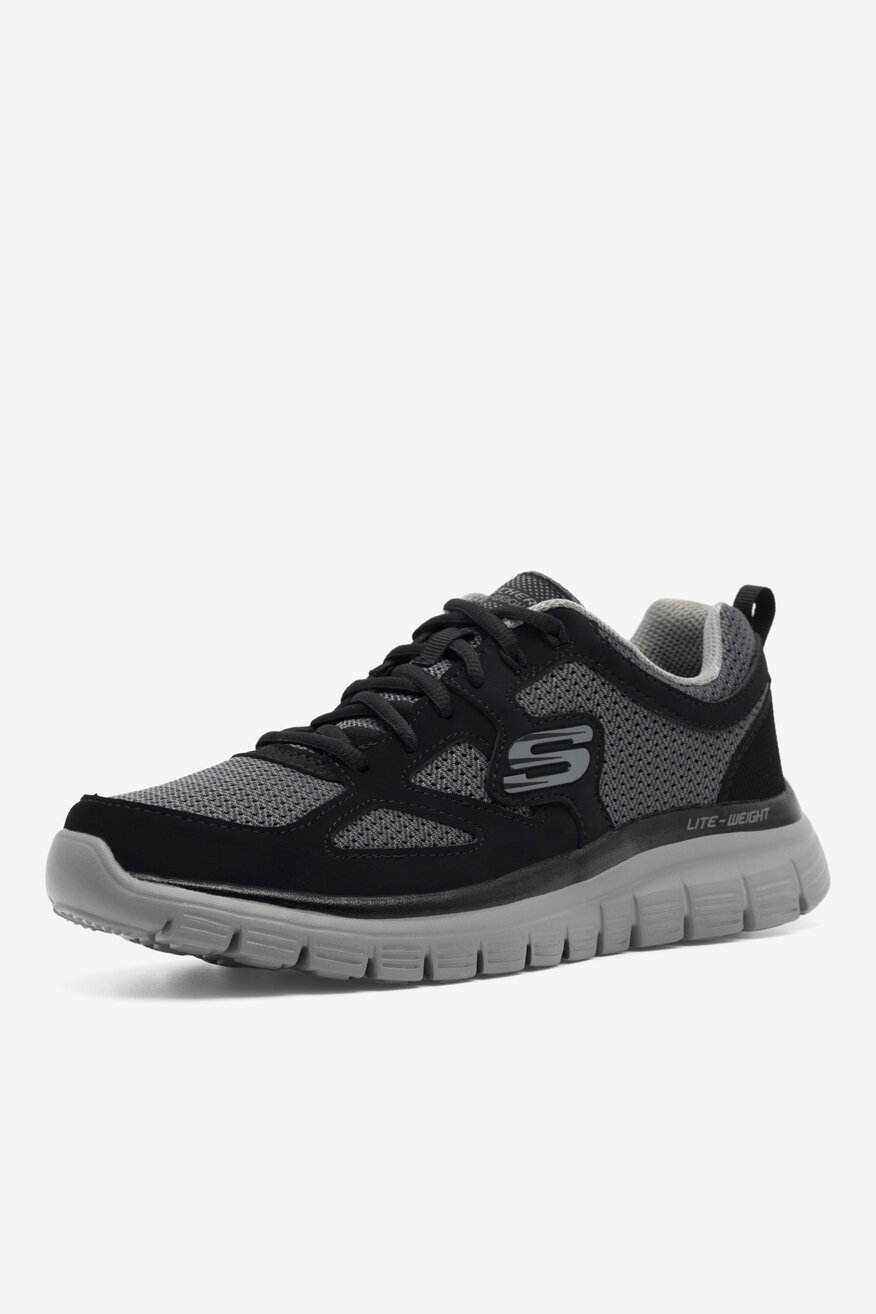 Obuwie sportowe Skechers BURNS AGOURA 52635 BKGY Czarny