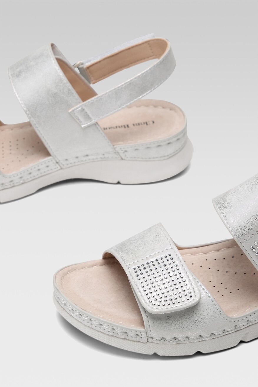 Sandały Clara Barson WS040801-01 Srebrny
